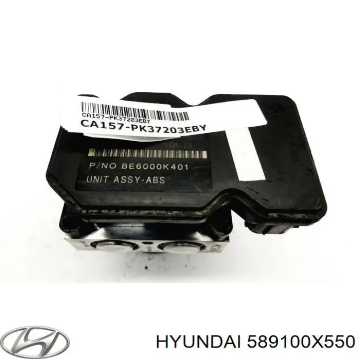 589100X550 Hyundai/Kia блок управления абс (abs гидравлический)