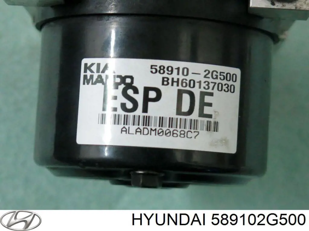 589102G500 Hyundai/Kia Блок ABS гидравлический