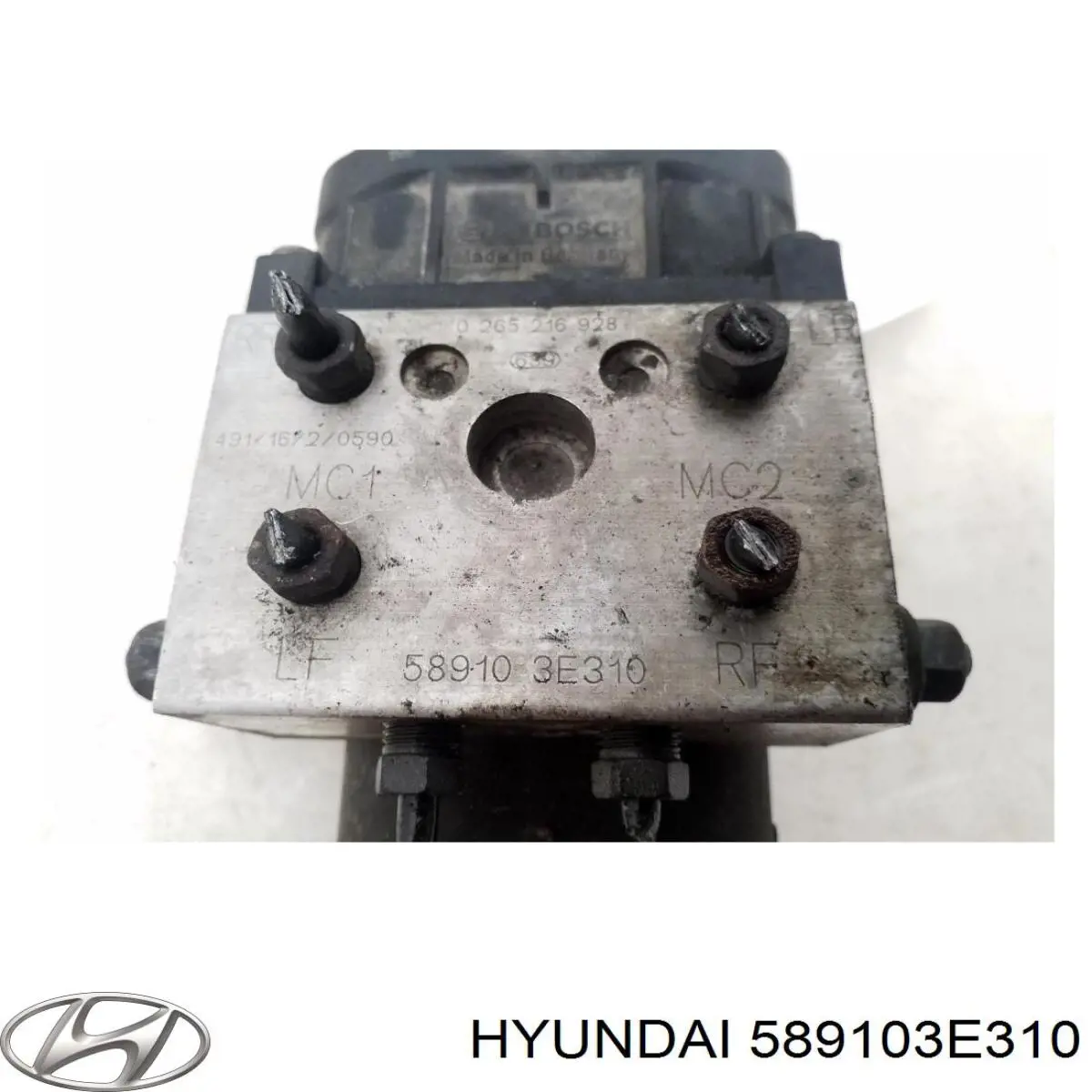 589103E310 Hyundai/Kia Блок ABS гидравлический