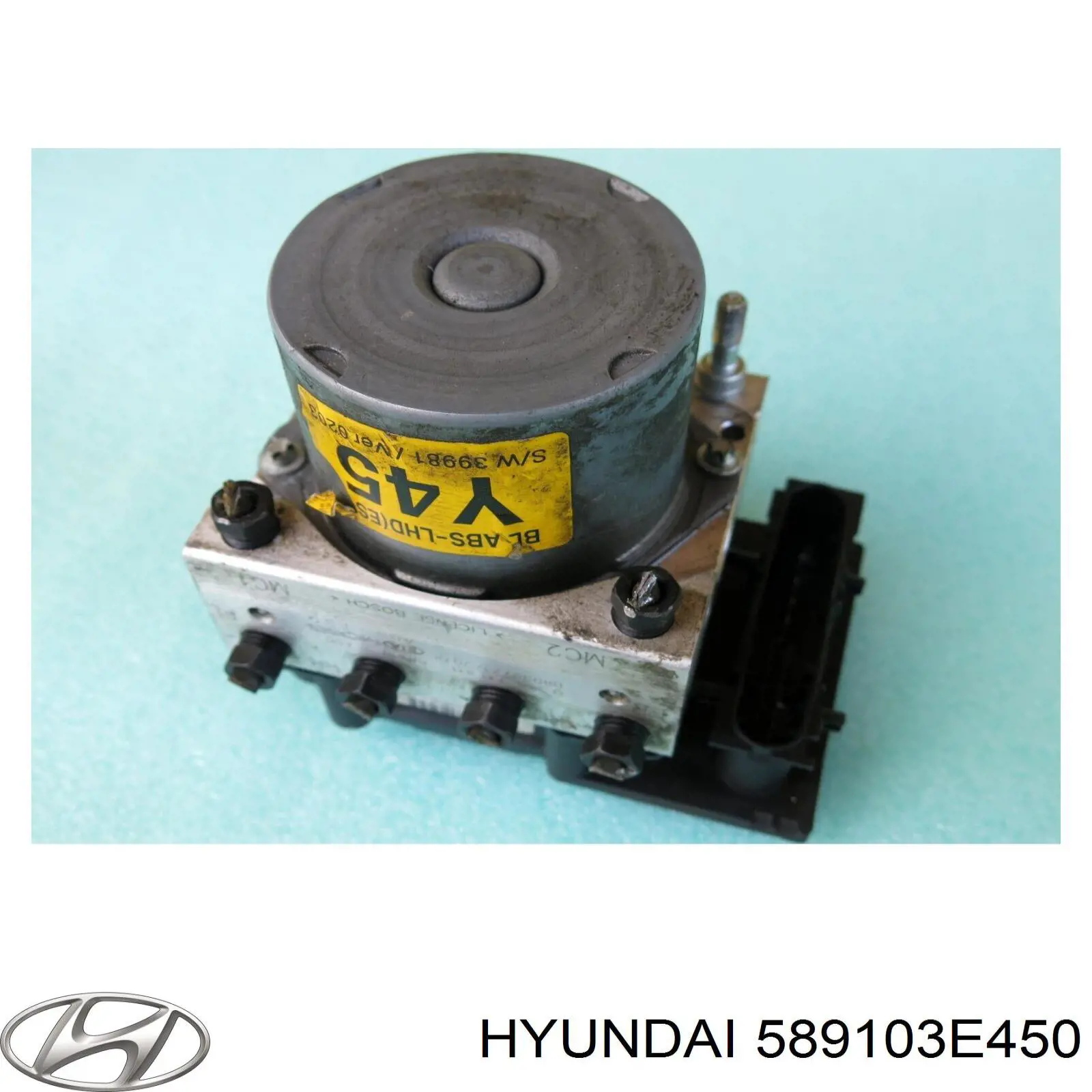 589103E450 Hyundai/Kia блок управления абс (abs гидравлический)