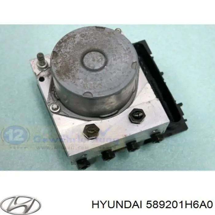 589201H6A0 Hyundai/Kia Блок ABS гидравлический