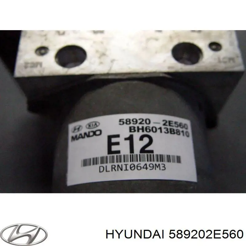 589202E560 Hyundai/Kia блок управления абс (abs гидравлический)