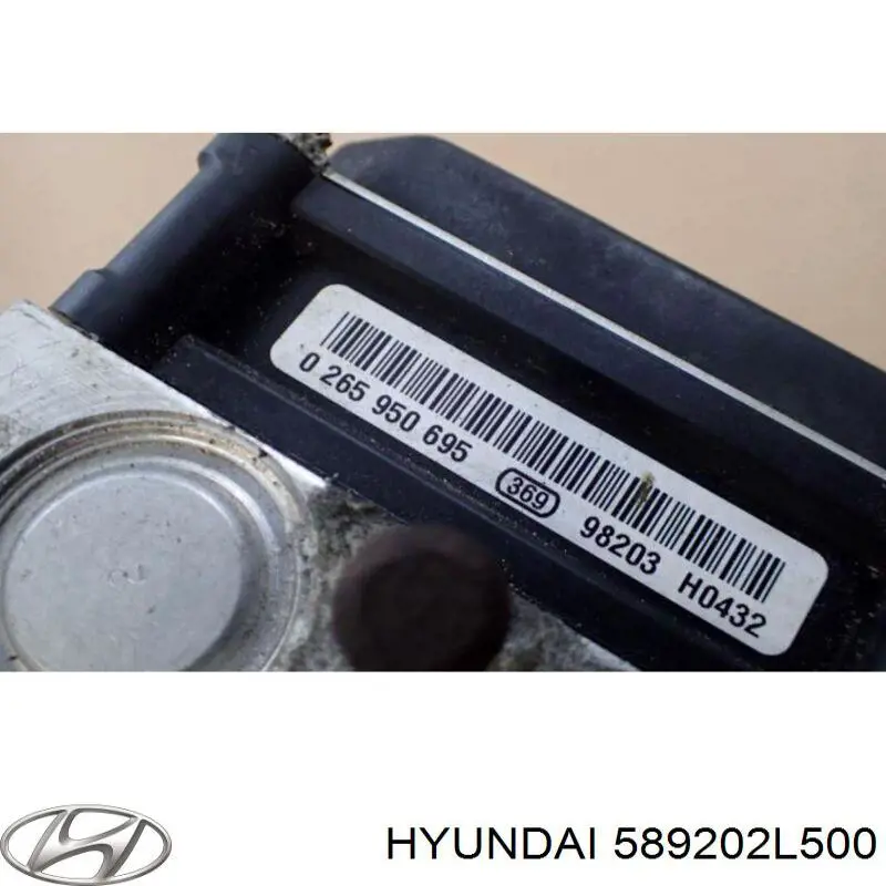 Unidade hidráulico de controlo ABS para Hyundai I30 (FD)