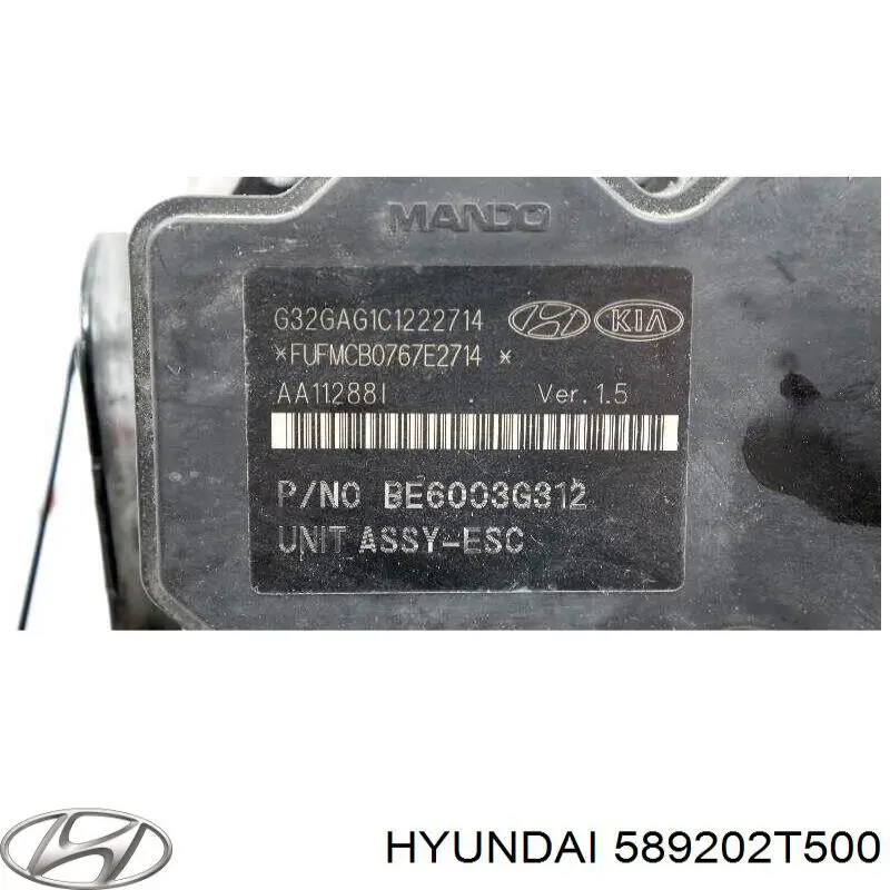 Купить 589202T500 Hyundai/Kia Блок управления ABS
