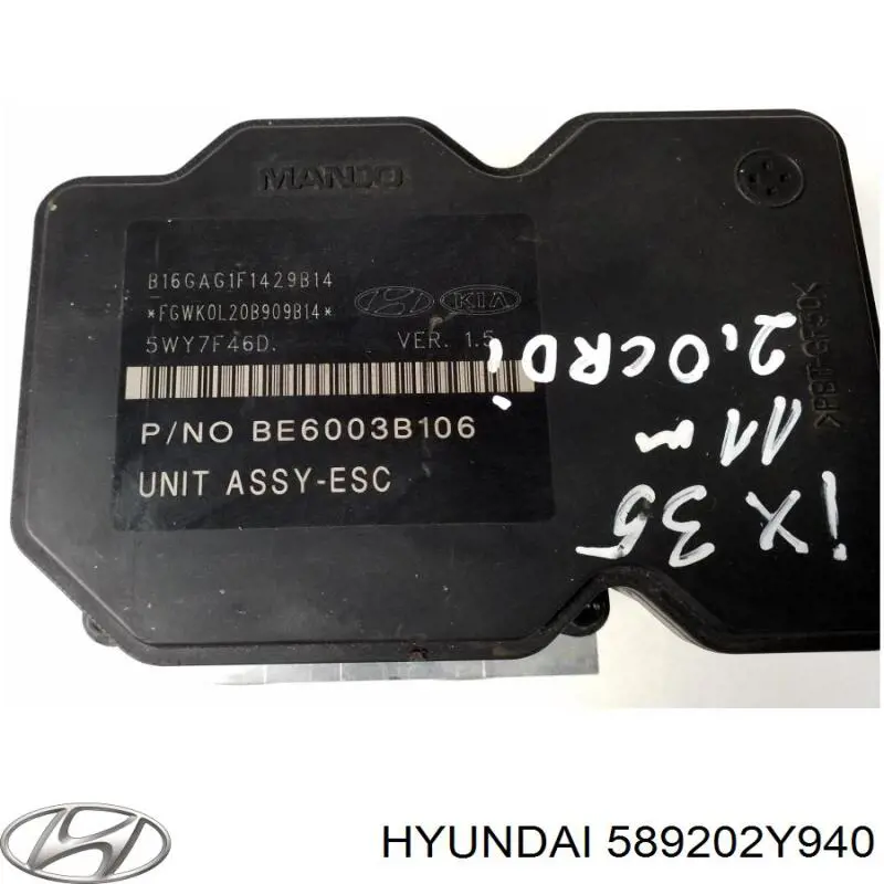 Купить 589202Y940 Hyundai/Kia Блок управления ABS