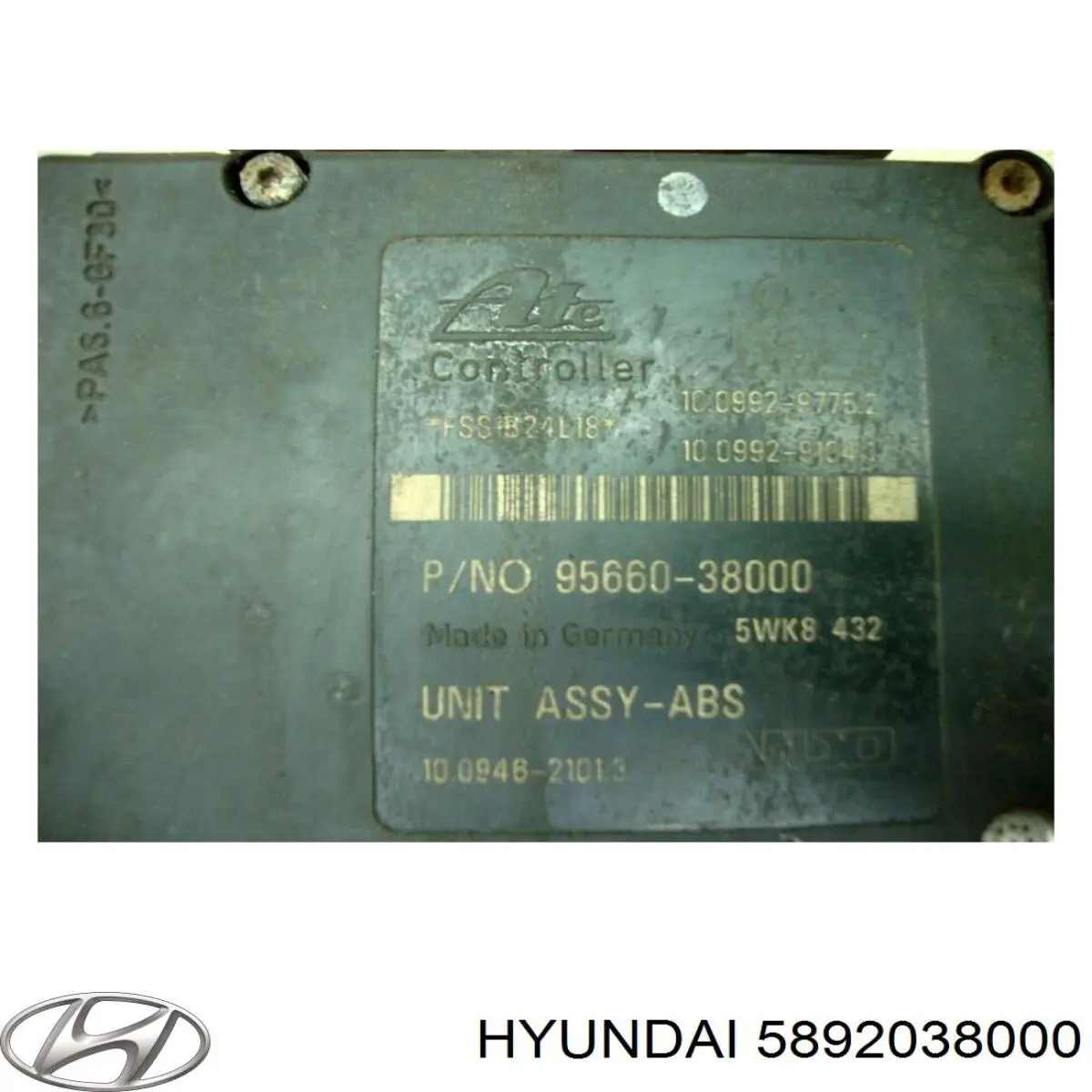 Блок управления АБС  Hyundai/Kia 5892038000