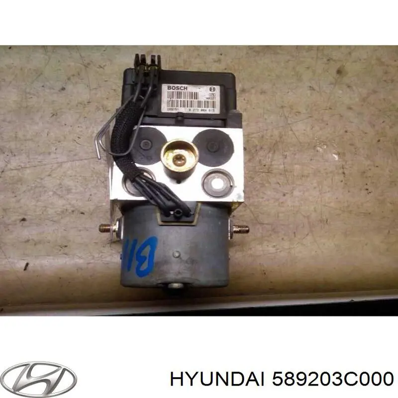 Блок управления АБС (ABS) гидравлический 589203C000 Hyundai/Kia