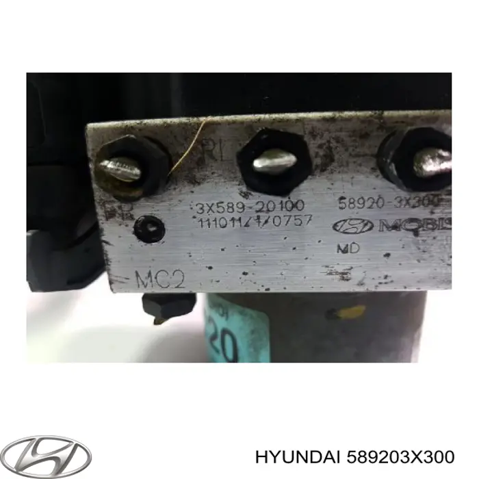 Купить 3X58930100 Hyundai/Kia Блок управления ABS