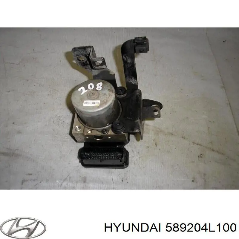 Блок управления АБС (ABS) гидравлический 589204L100 Hyundai/Kia