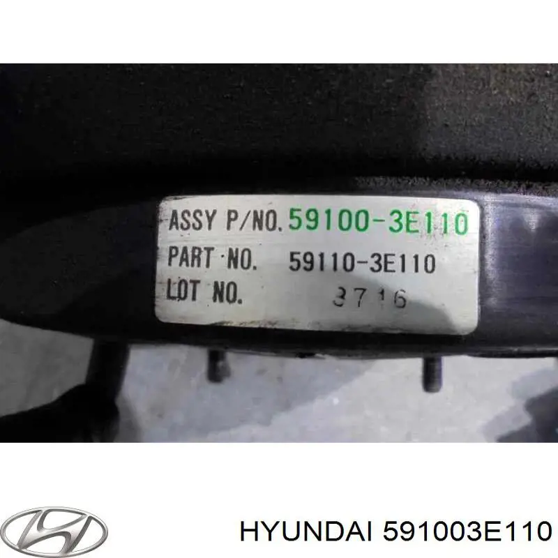 591003E110 Hyundai/Kia Цилиндр тормозной, главный