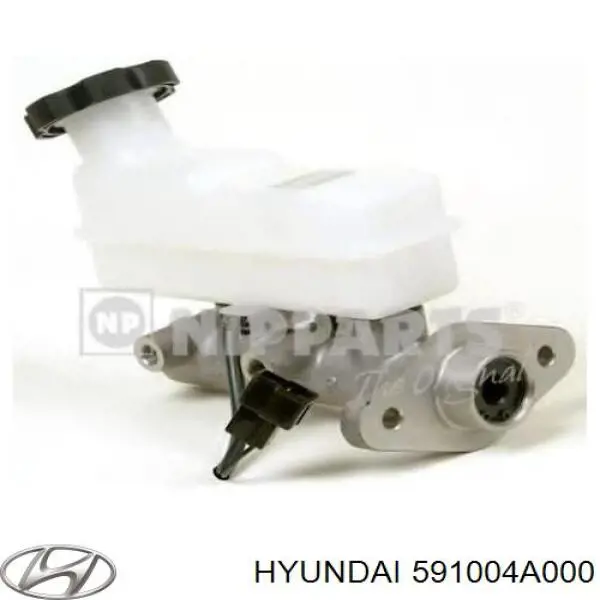 Купить 591004A000 Hyundai/Kia Главный тормозной цилиндр