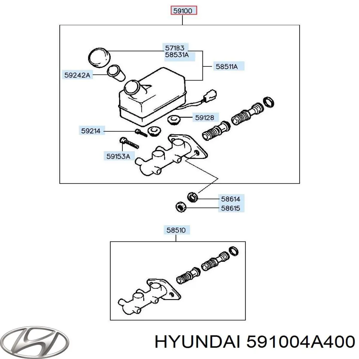 591004A400 Hyundai/Kia 