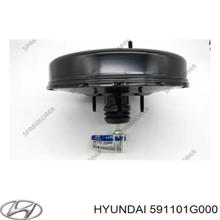 591101G000 Hyundai/Kia усилитель тормозов вакуумный