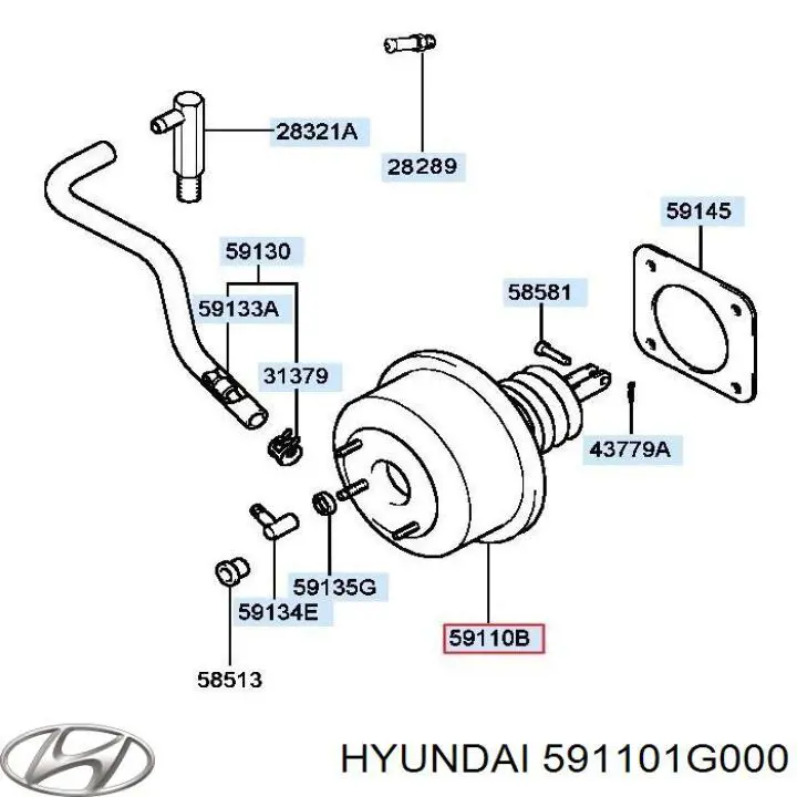 Купить 591101G000 Hyundai/Kia ВУТ