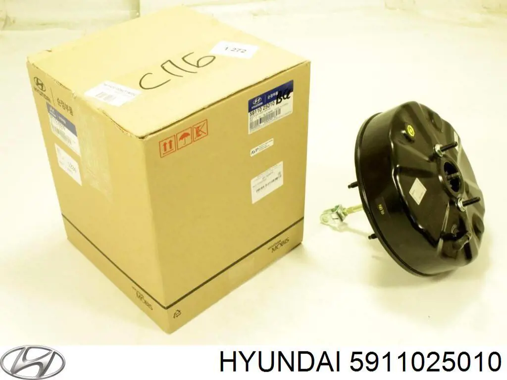 5911025010 Hyundai/Kia Усилитель тормоза вакуумный