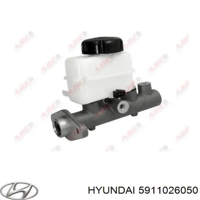 Цилиндр тормозной главный Hyundai/Kia 5911026050