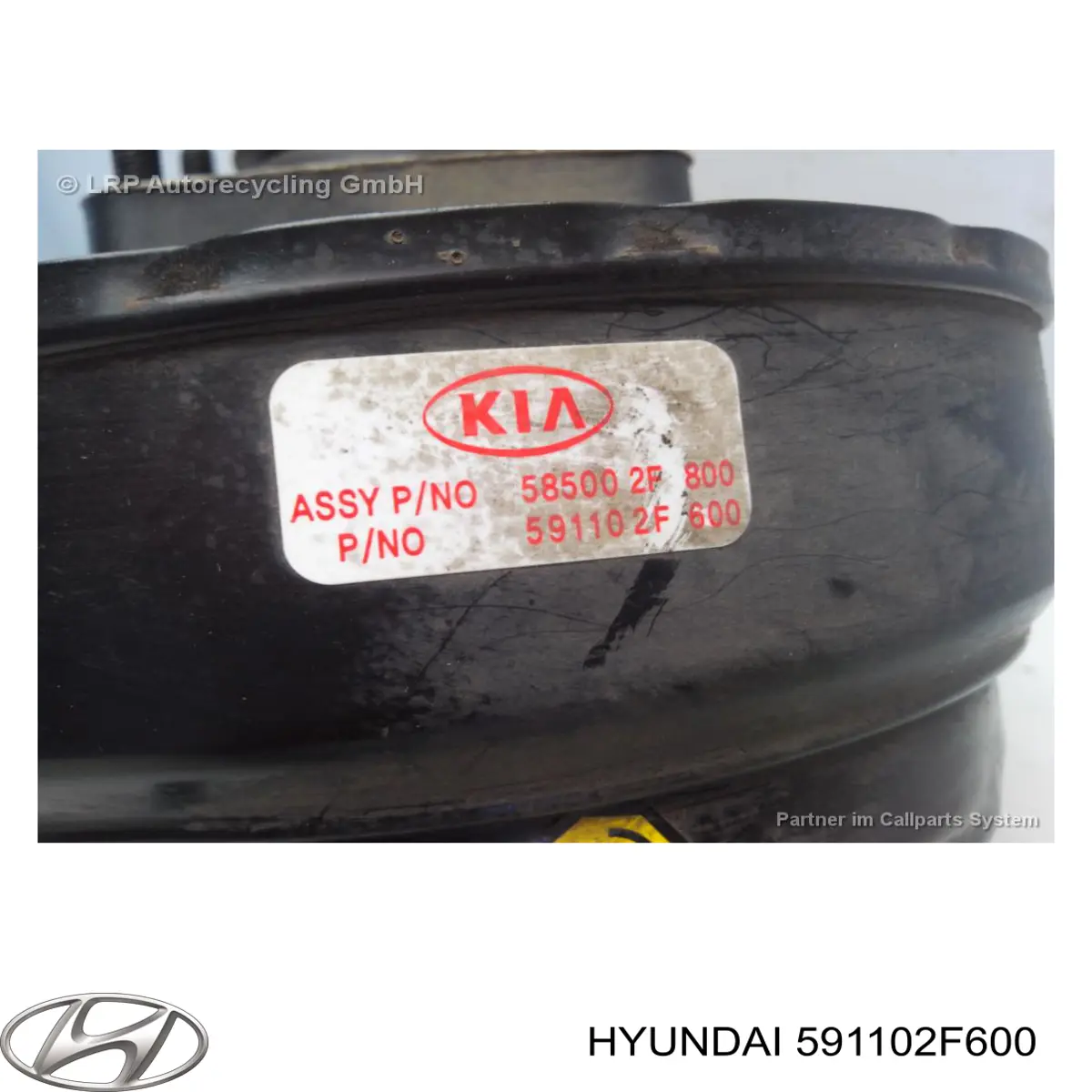 Reforçador dos freios a vácuo KIA Cerato I LD