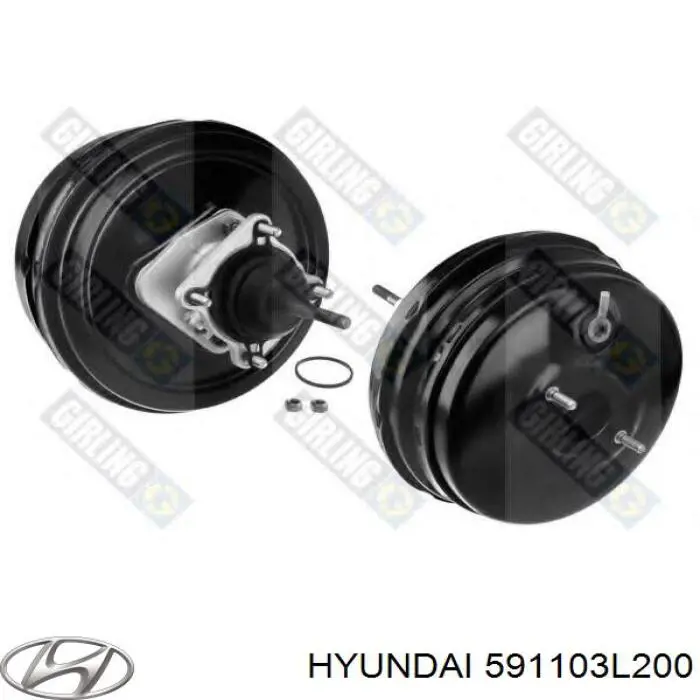 Reforçador dos freios a vácuo para Hyundai Grandeur (TG)