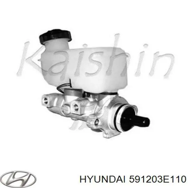 591203E110 Hyundai/Kia Цилиндр тормозной, главный