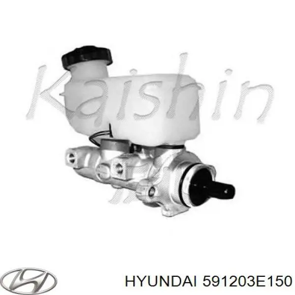 591203E150 Hyundai/Kia cilindro mestre do freio