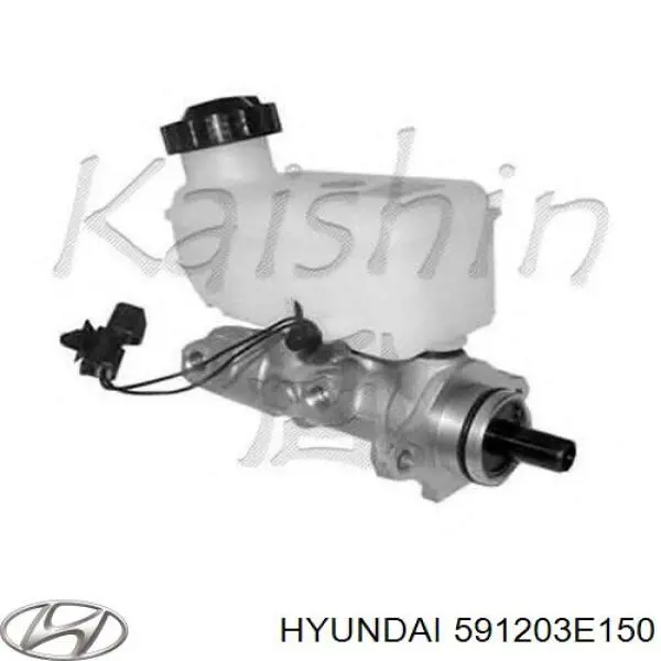 Цилиндр главный тормоза (гидротормозов) Hyundai/Kia 591203E150 цена, от 15.32 USD