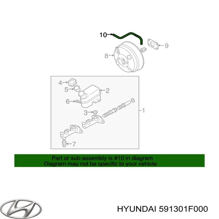 Hyundai/Kia 591301F000 цена, от  USD