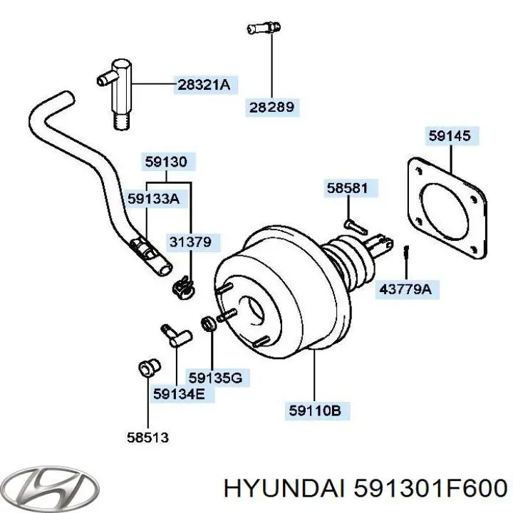 591301F600 Hyundai/Kia 