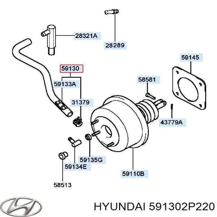 591302P220 Hyundai/Kia 