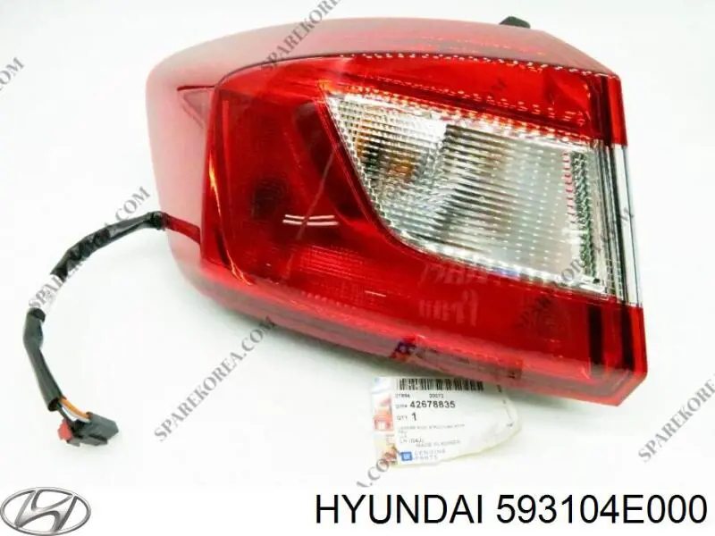  593104E000 Hyundai/Kia