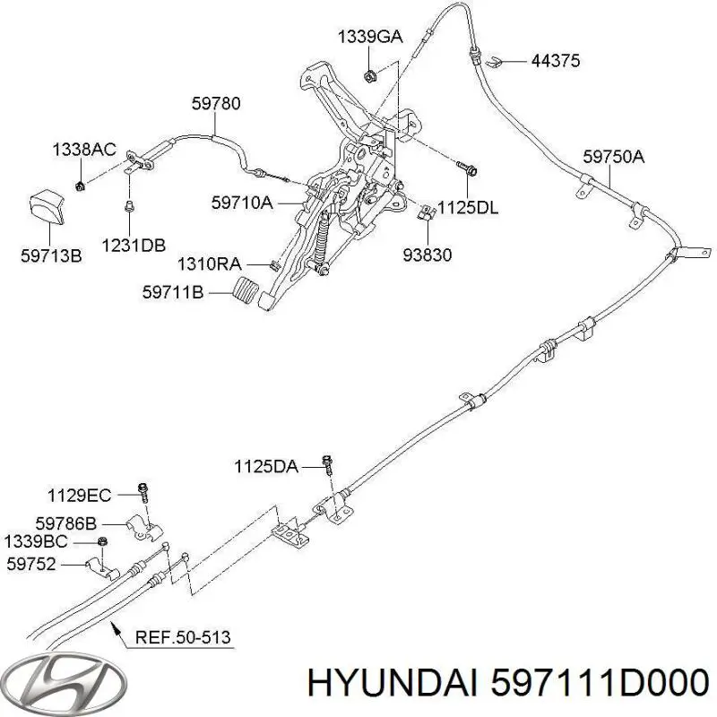 597111D000 Hyundai/Kia