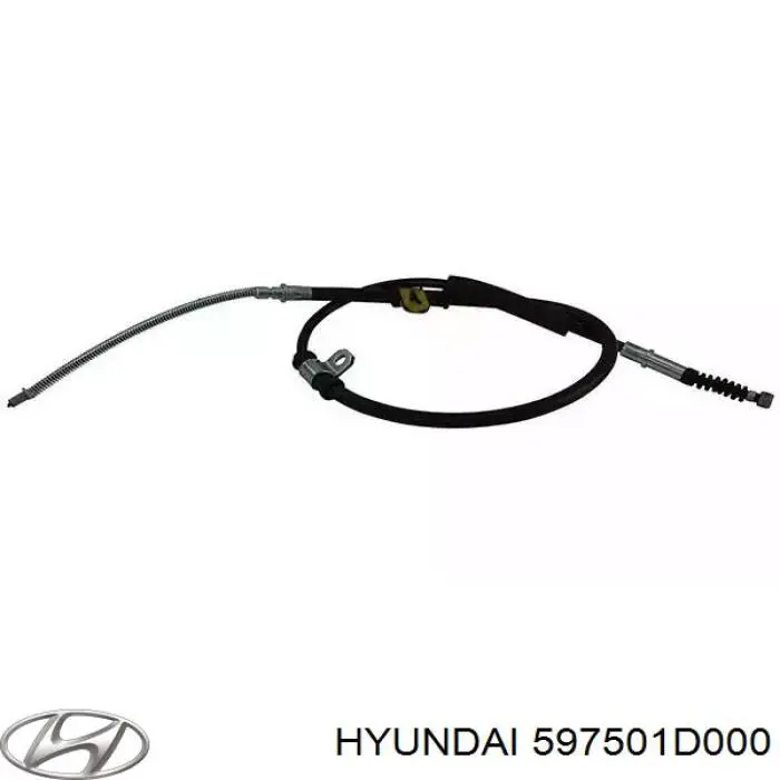 Трос ручного тормоза передний Hyundai/Kia 597501D000 цена, от 18.14 USD