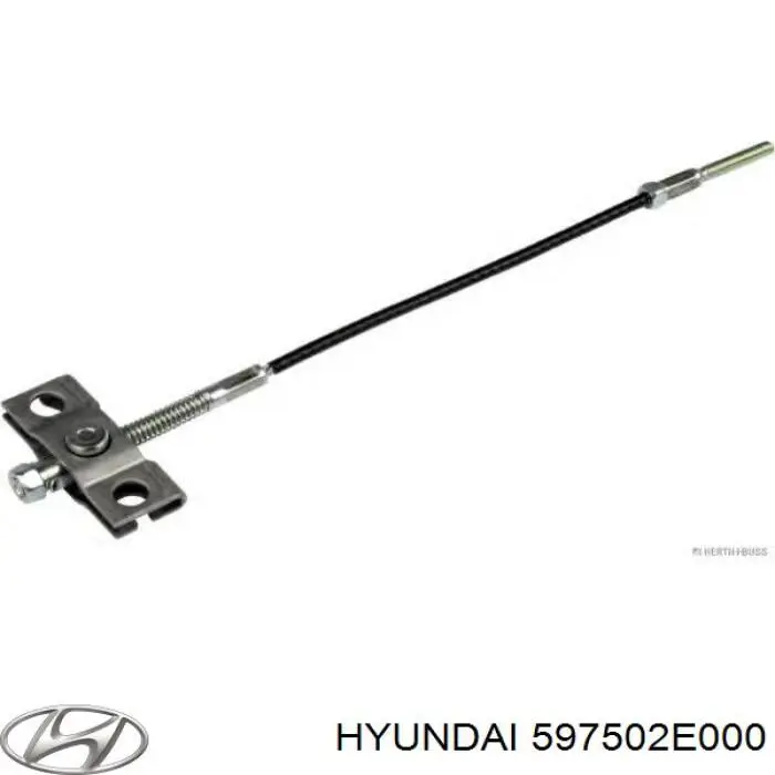 Купить 597502E000 Hyundai/Kia Передний трос ручника