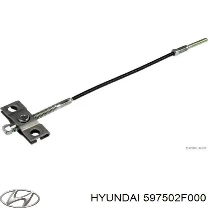 Передний трос ручника 597502F000 Hyundai/Kia