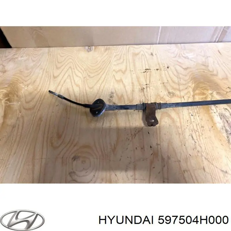 Передний трос ручника 597504H000 Hyundai/Kia