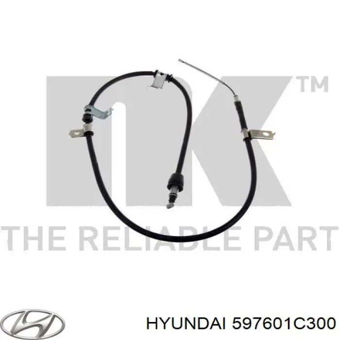 Трос ручника 597601C300 Hyundai/Kia
