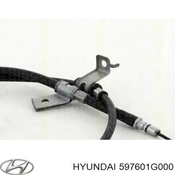 Трос ручного тормоза задний Hyundai/Kia 597601G000 цена, от 19.92 USD