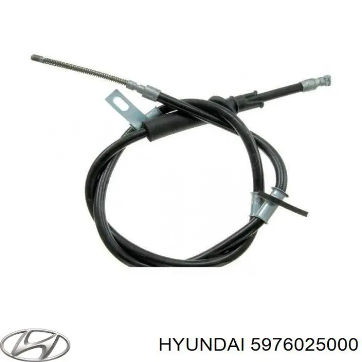 Купить 5976025000 Hyundai/Kia Трос стояночного тормоза задний левый