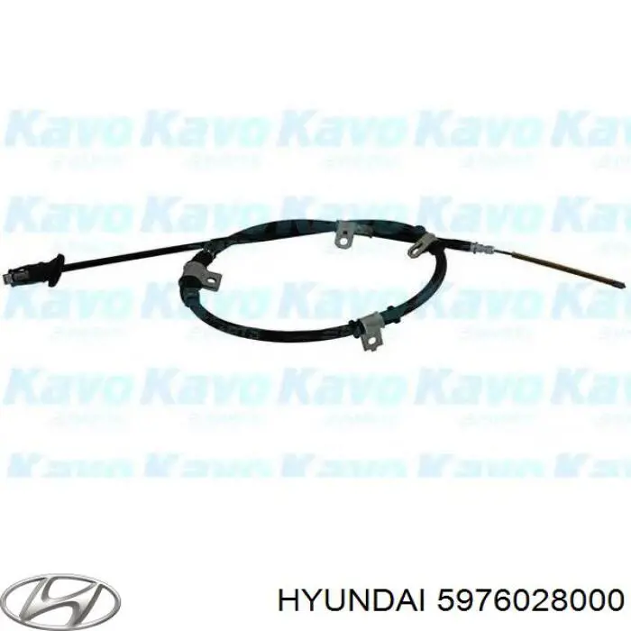 Трос ручного тормоза задний Hyundai/Kia 5976028000 цена, от 33.15 USD