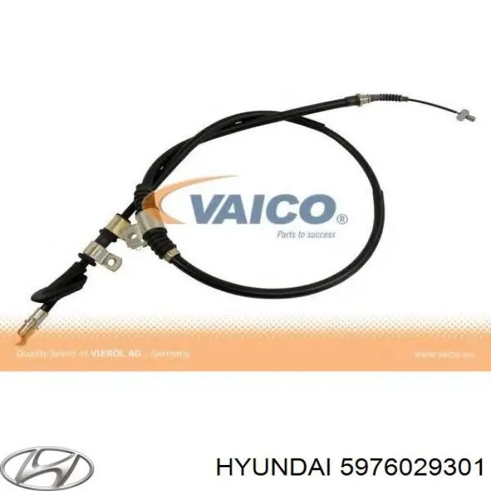 Трос ручного тормоза задний Hyundai/Kia 5976029301 цена, от 22.86 USD