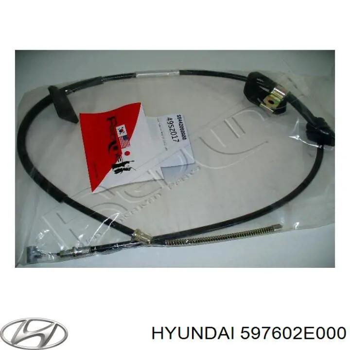 Трос ручника 597602E000 Hyundai/Kia