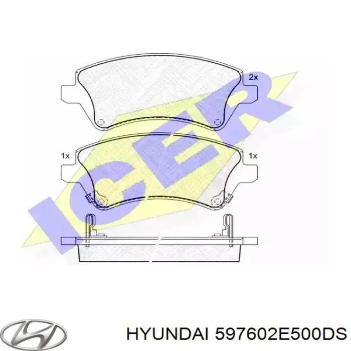 Трос ручного тормоза задний Hyundai/Kia 597602E500DS цена, от 23.47 USD