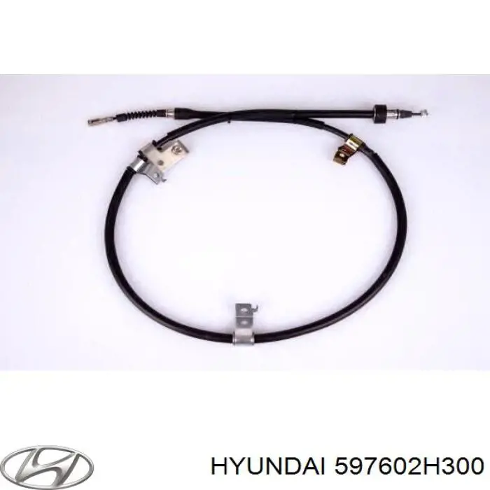 Купить 597602H300 Hyundai/Kia Трос стояночного тормоза задний левый
