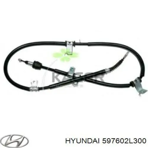 Трос ручника 597602L300 Hyundai/Kia