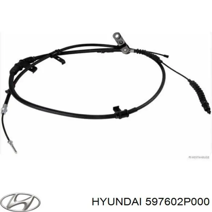 Трос ручного тормоза задний Jakoparts J3920355 цена, от 62.96 USD