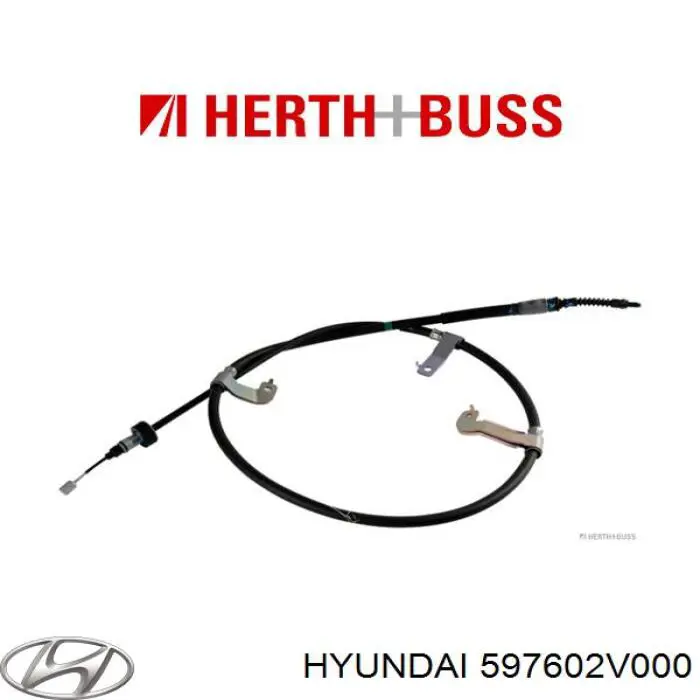 597602V000 Hyundai/Kia Трос ручного тормоза