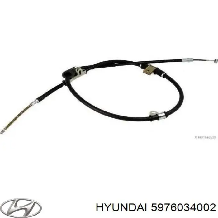 Трос ручного тормоза задний Hyundai/Kia 5976034002 цена, от 16.41 USD