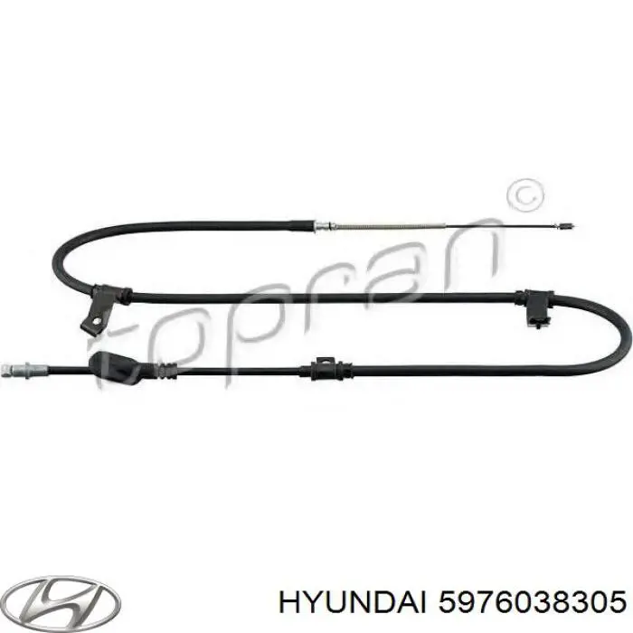 Трос ручника 5976038305 Hyundai/Kia