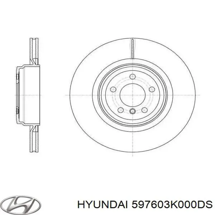 Трос ручного тормоза задний Hyundai/Kia 597603K000DS цена, от 20.85 USD