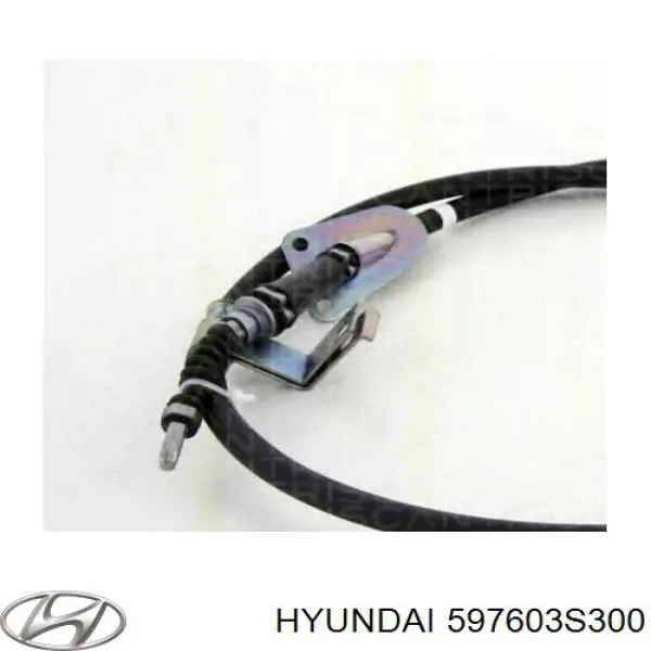 Cabo do freio de estacionamento traseiro esquerdo para Hyundai Sonata (YF)
