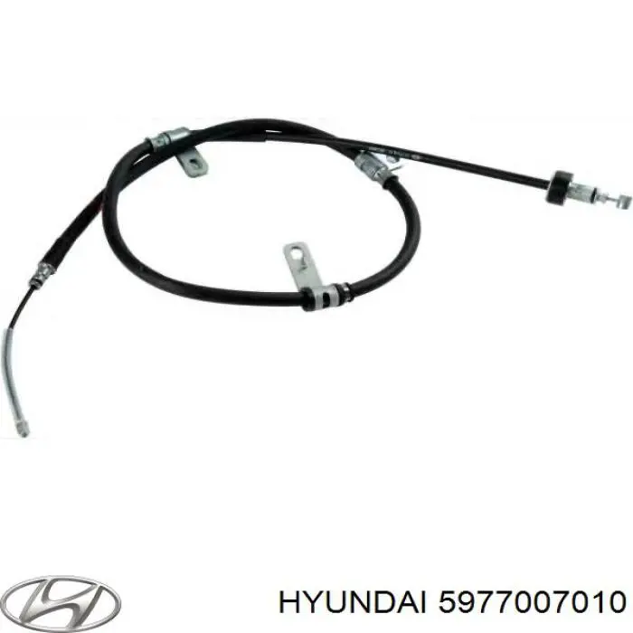 5977007010 Hyundai/Kia трос ручного тормоза задний правый